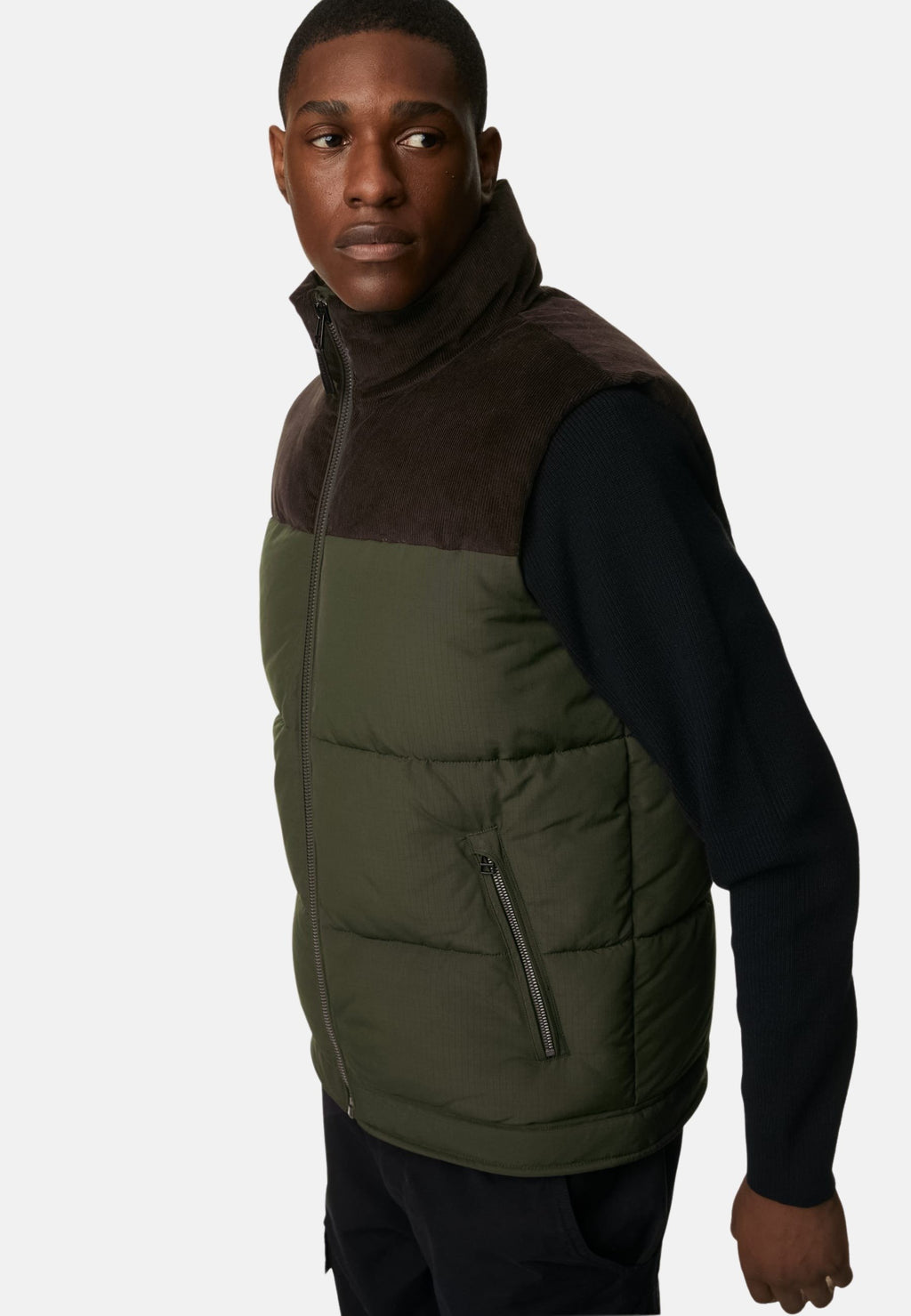 Marks & Spencer THERMOWARMTH CORDUROY GILET