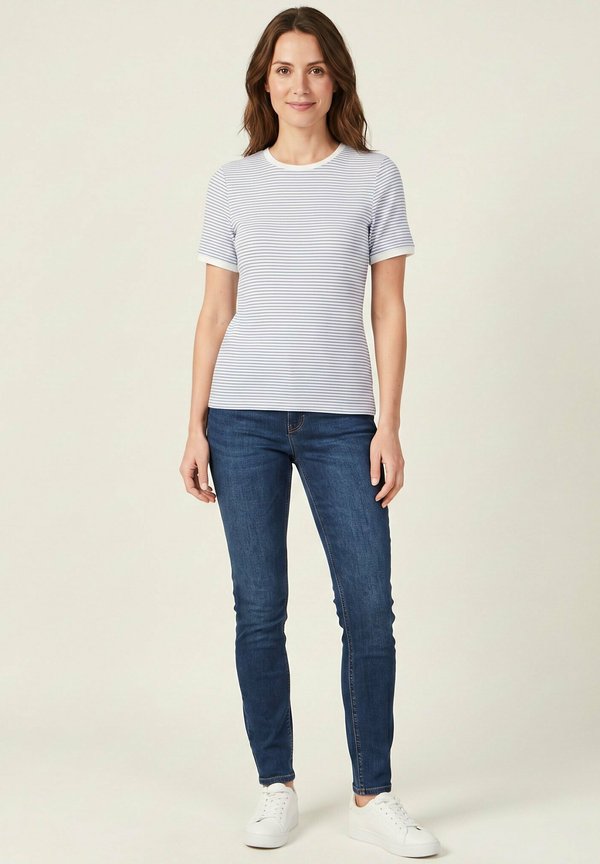 ONLY T-SHIRTS - Print T-shirt - bleu