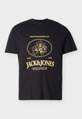 Jack & Jones Plus Size - Print T-shirt - black