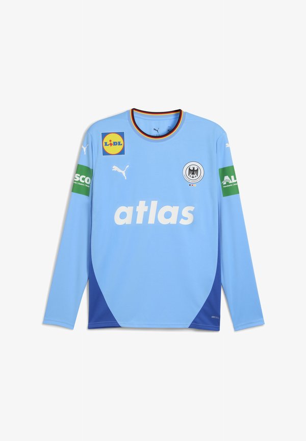 Puma DEUTSCHER HANDBALLBUND TORWART - Long sleeved top - team light blue-blue intense