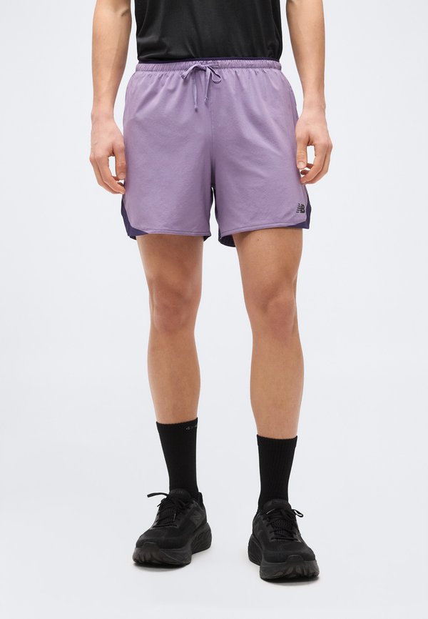 New Balance RC ESSENTIAL SHORT 5" - Sports shorts - candied violet/slate grey