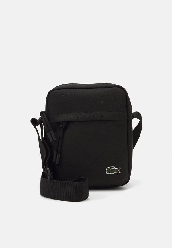 Lacoste CROSSOVER BAG UNISEX - Cross body bag - noir