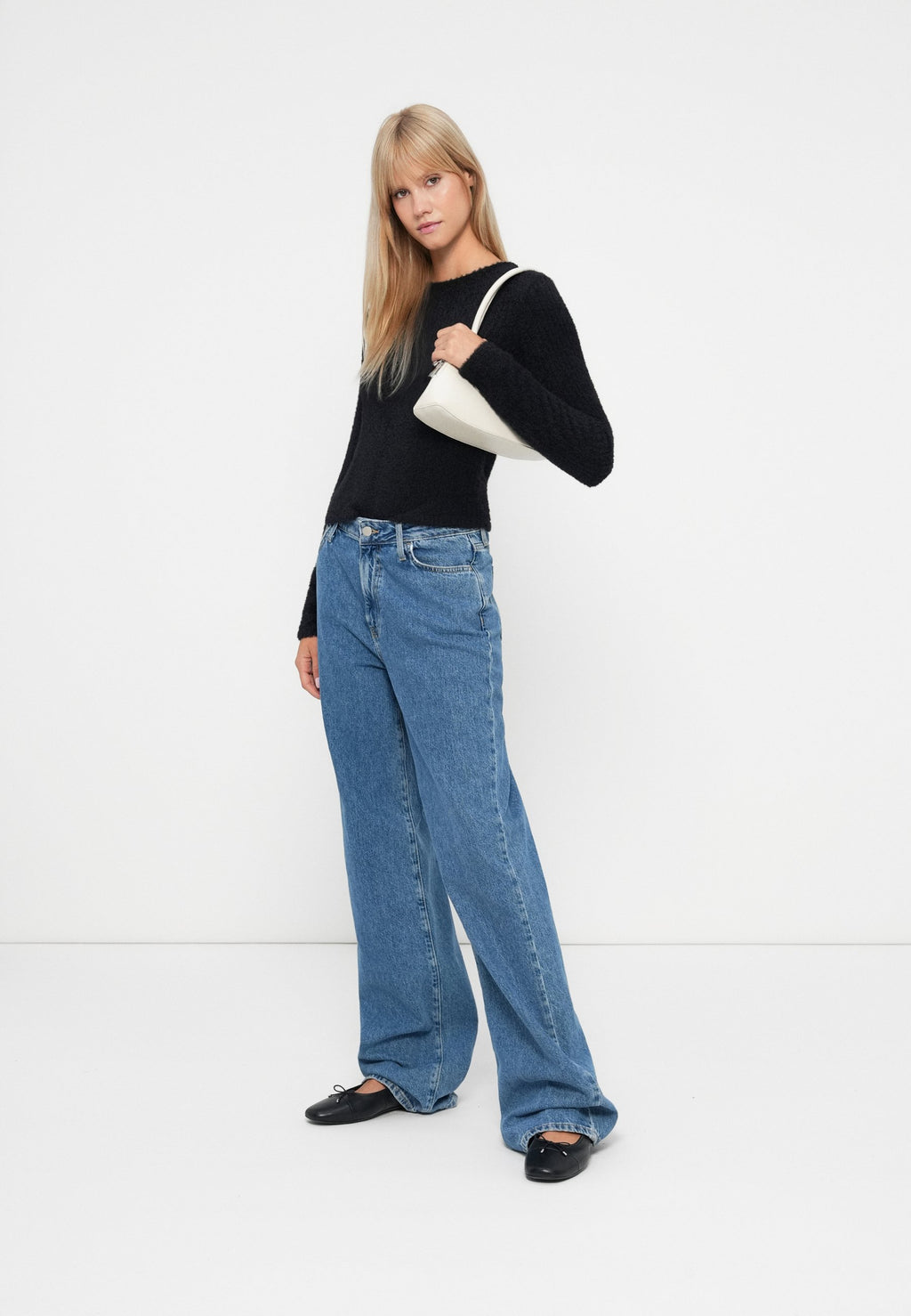 ONLY ONLVIOLA ROUND NECK TOP