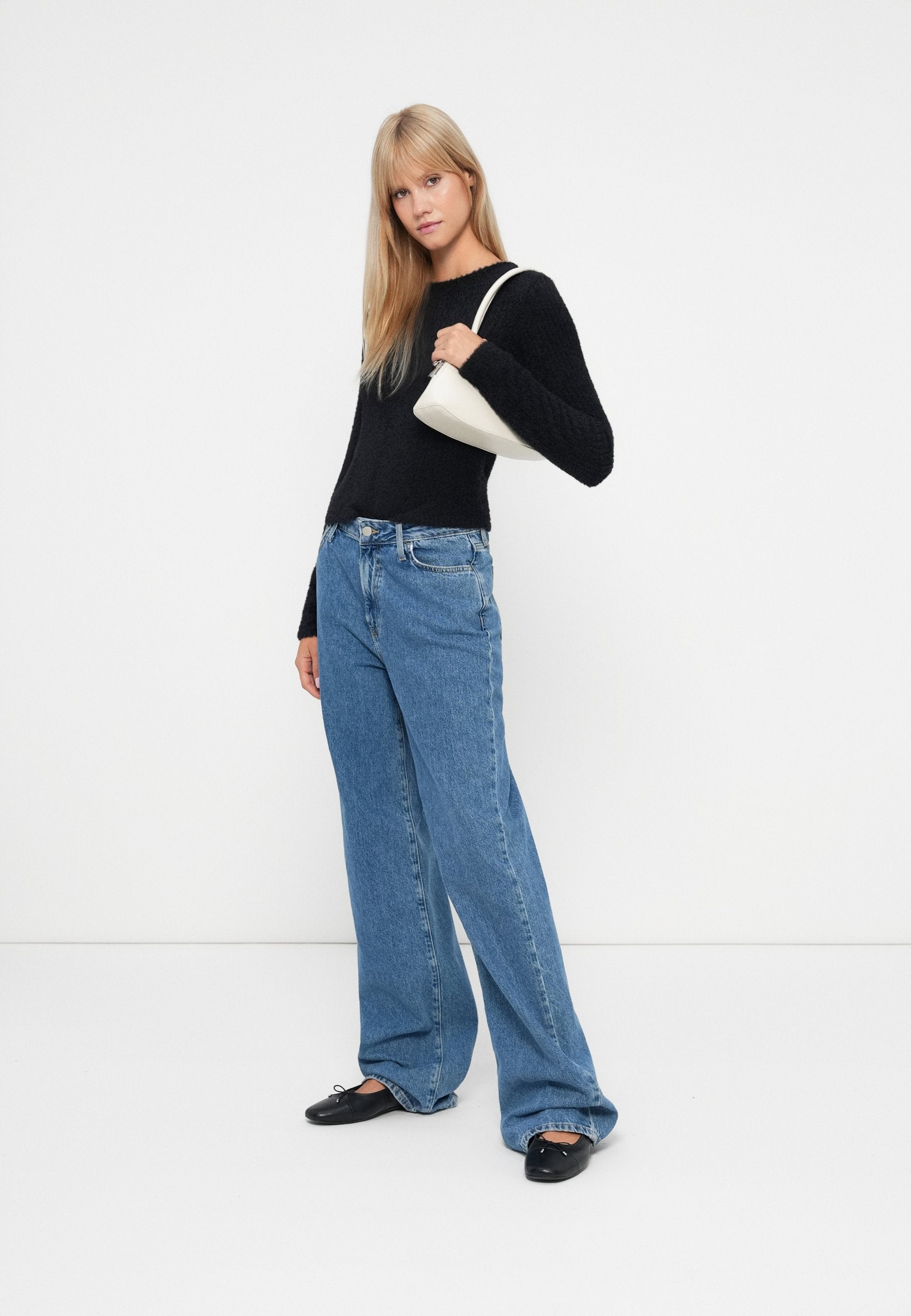 ONLY ONLVIOLA ROUND NECK TOP