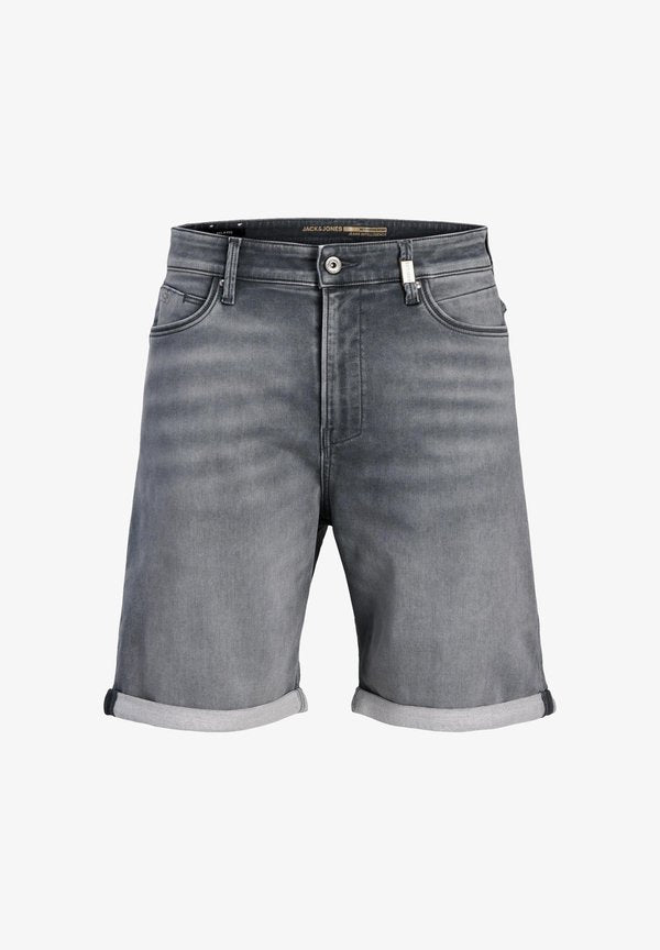 Jack & Jones Relaxed Fit - Denim shorts - grey denim