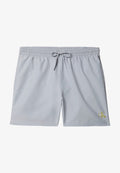 Calvin Klein Swimwear MEDIUM DRAWSTRING WAISTBAND - GRAPHIC MONOGRAM  - Swimming shorts - misty grey
