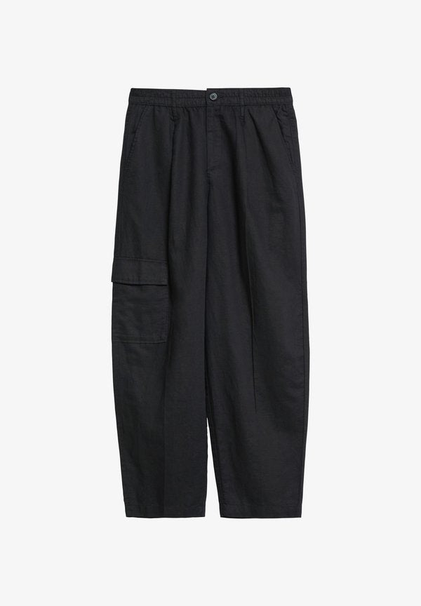 s.Oliver HOSE - Cargo trousers - schwarz