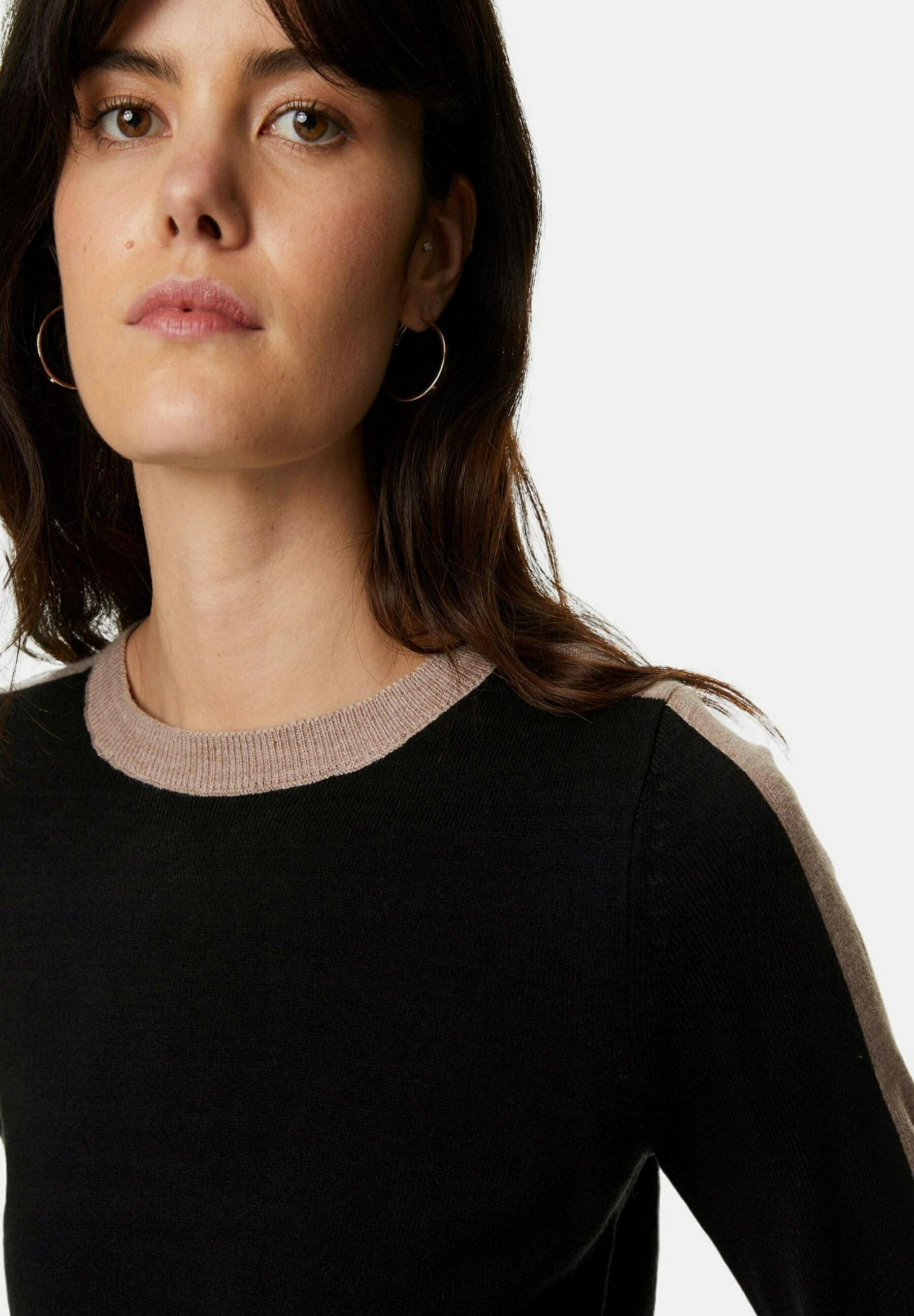 Marks & Spencer SUPERSOFT STRIPED CREW NECK