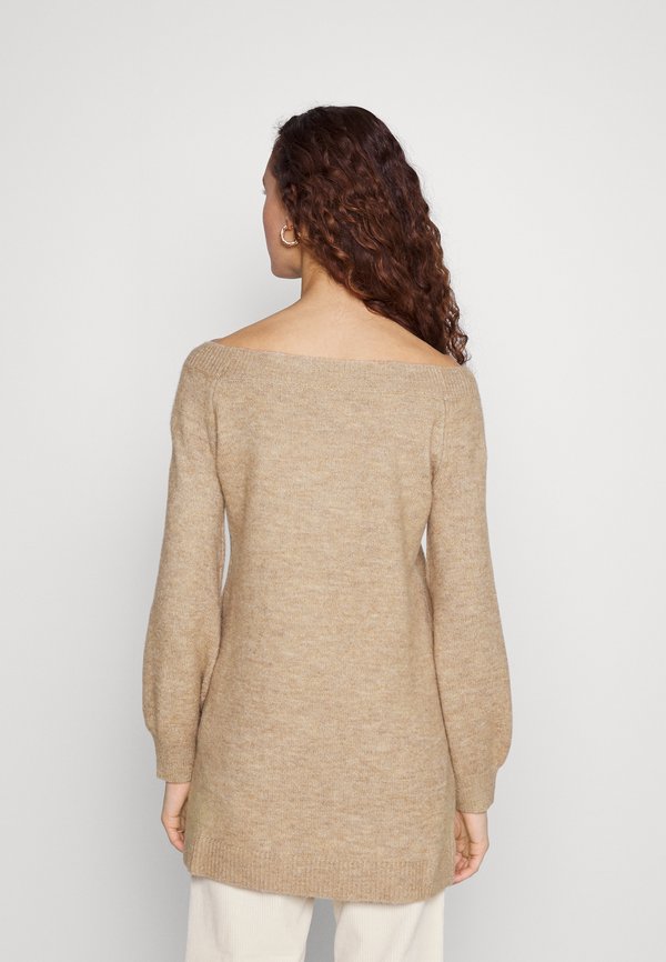 Even&Odd SCHULTERFREI MINI STRICKKLEID