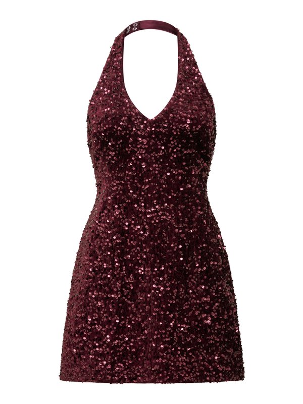 Forever New Petite RILEY SEQUIN HALTER MINI