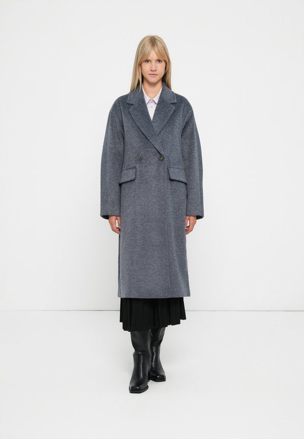 Vero Moda VMLELEA LONG - Classic coat - navy blazer