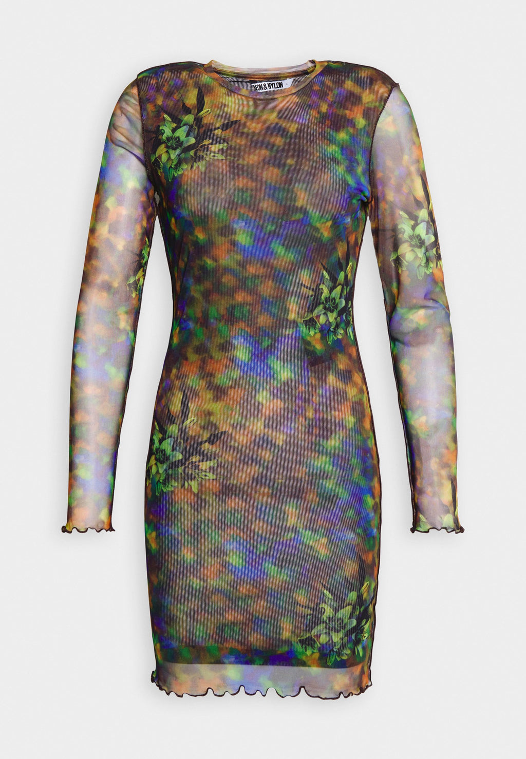 Neon & Nylon NEOTATTOO SHORT DRESS