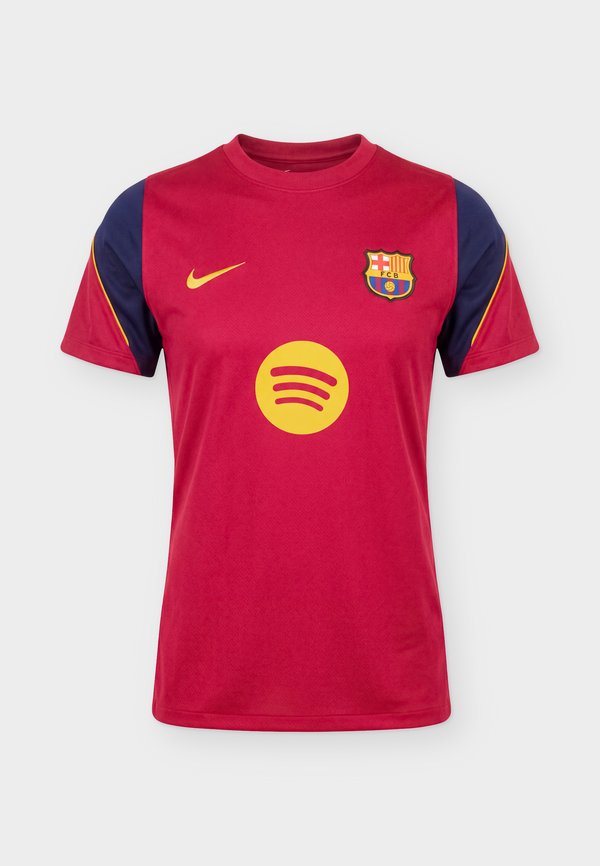 Nike Performance FC BARCELONA STRIKE - Club wear - noble red/blackened blue/mineral yellow