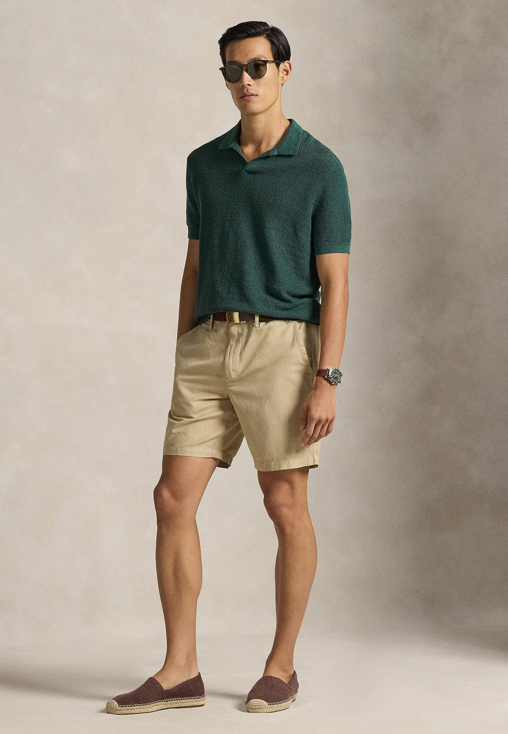 Polo Ralph Lauren 8.5-INCH CLASSIC FIT LINEN-COTTON SHORT