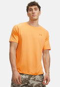 Under Armour EXPLOR TRAIL RUN GRAPHIC - Sports T-shirt - orange bloc