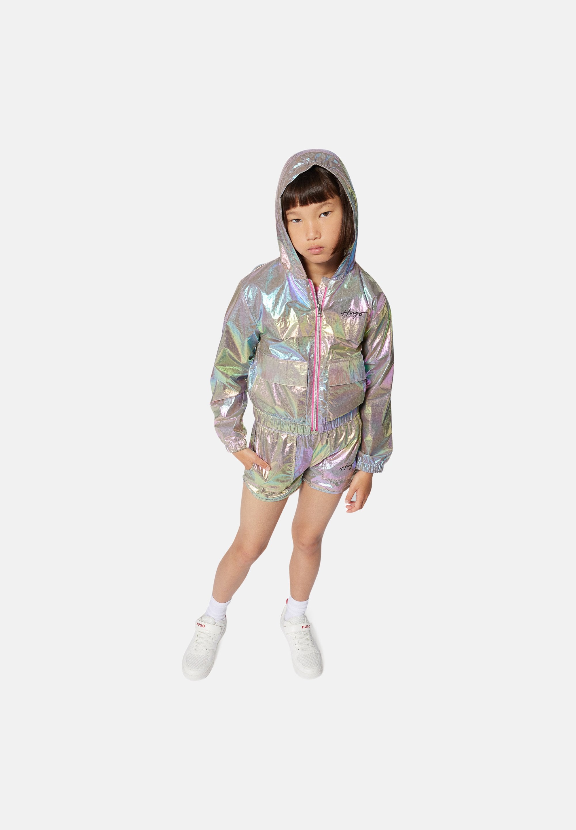 HUGO Kids CRINKLED IRIDESCENT