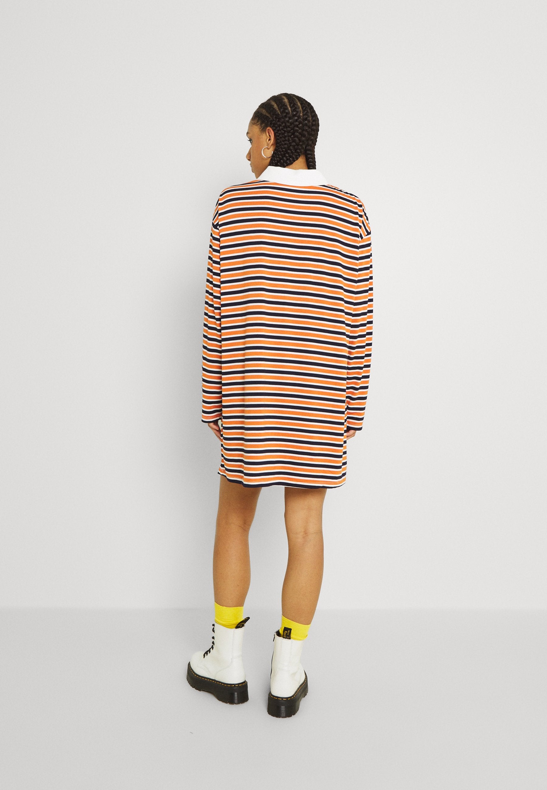 Glamorous LOOSE RUGBY SHIRT MINI DRESS