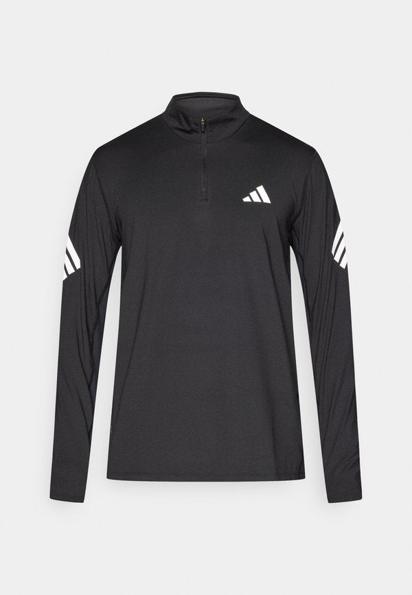 adidas Performance ADI365 ZIP - Long sleeved top - black