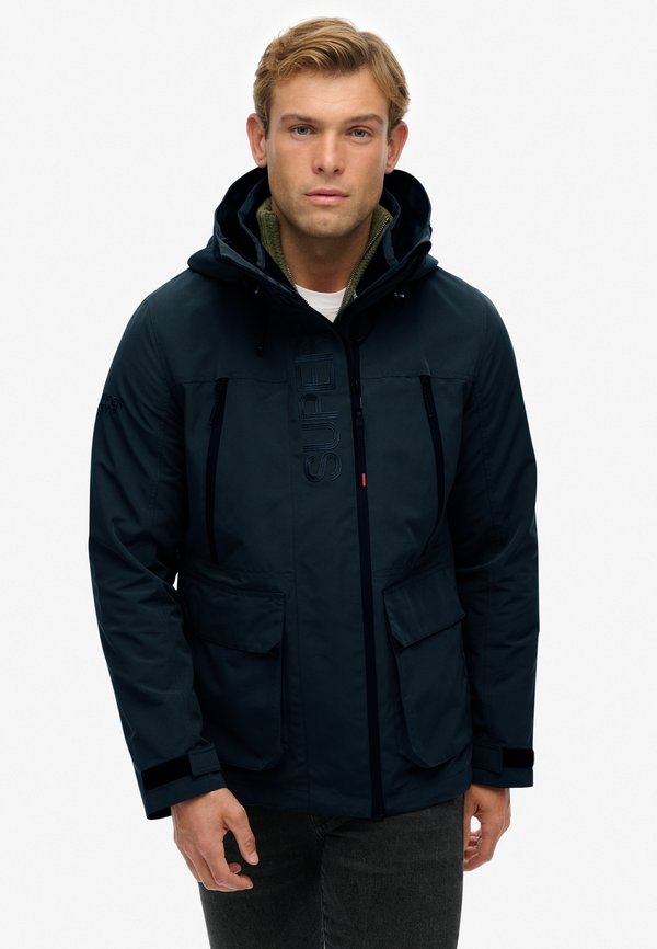 Superdry & Co COLOUR BLOCK  - Windbreaker - blue graphite