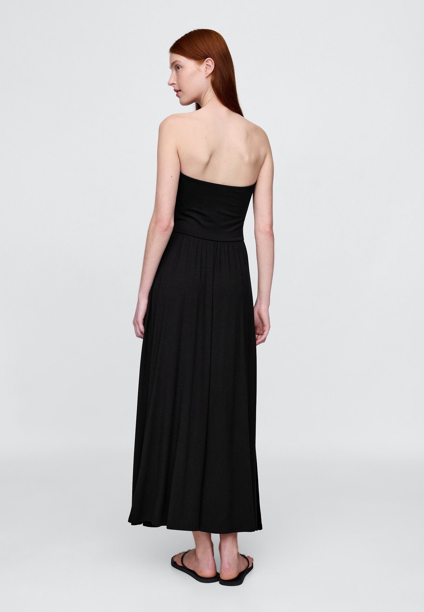GAP STRAPLESS DROP WAIST DRESS