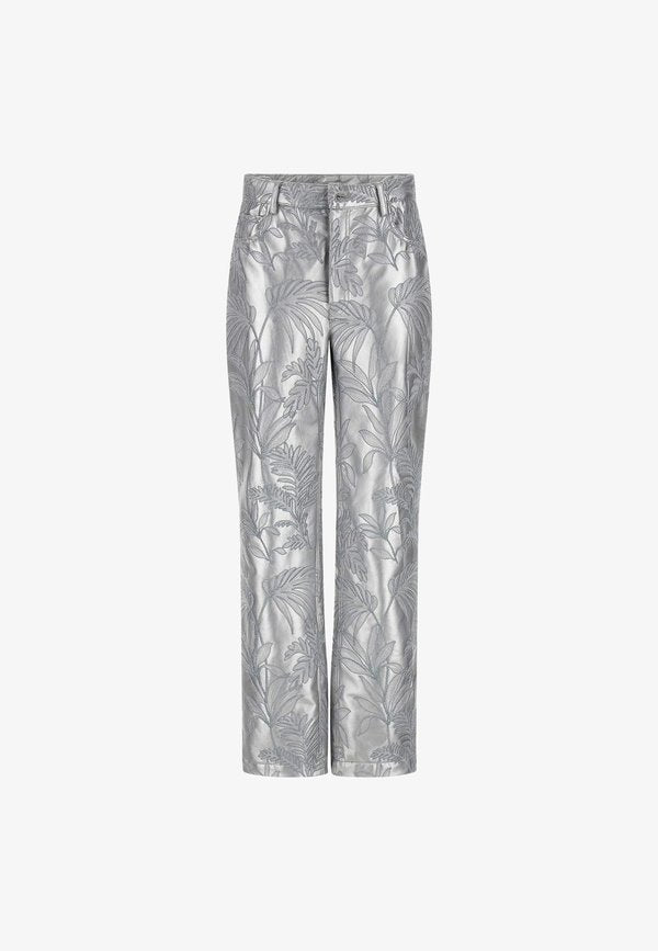 Guess Trousers - silber