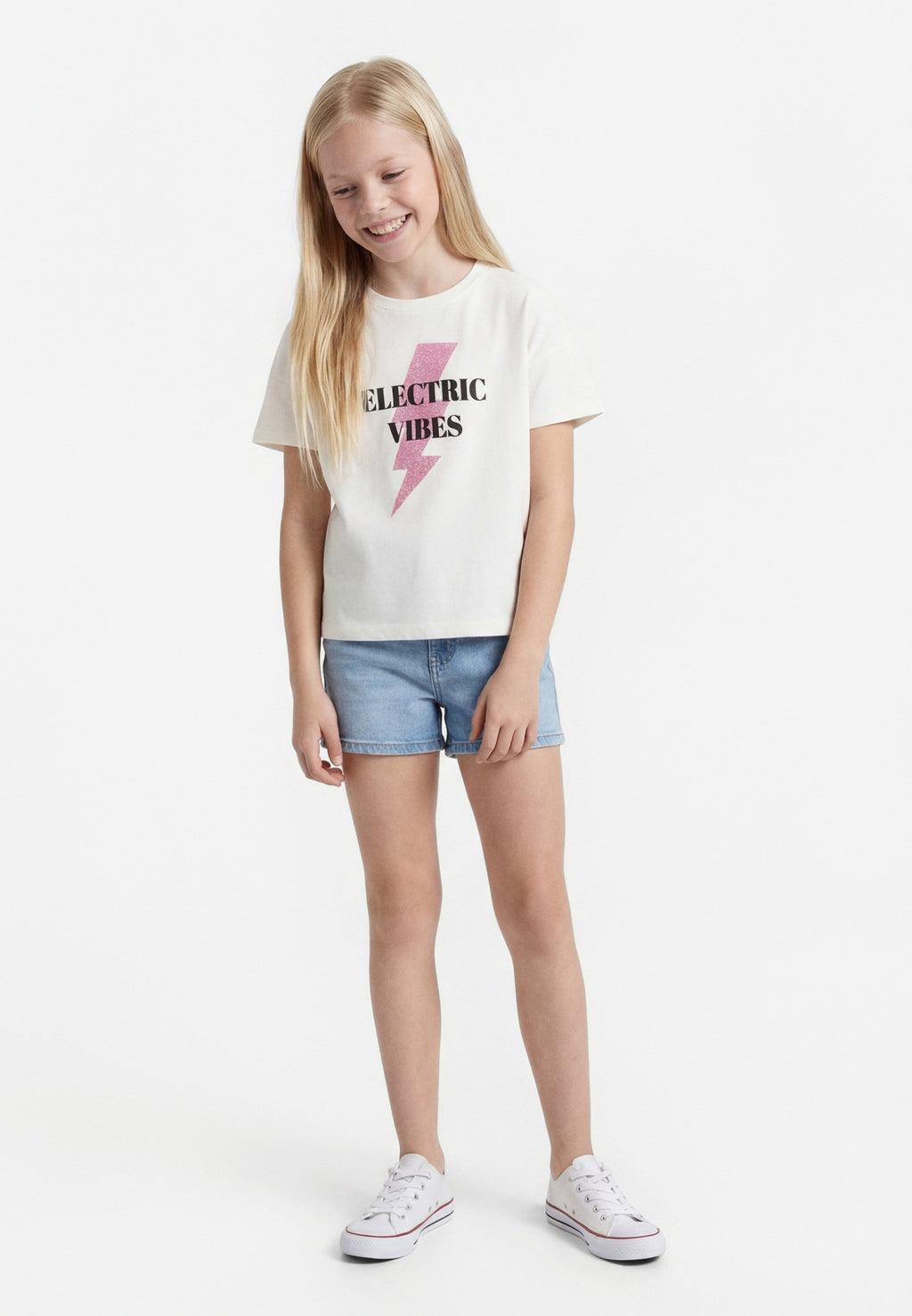 ONLY GIRLS KOGWILMA LIFE PRINTED TEE