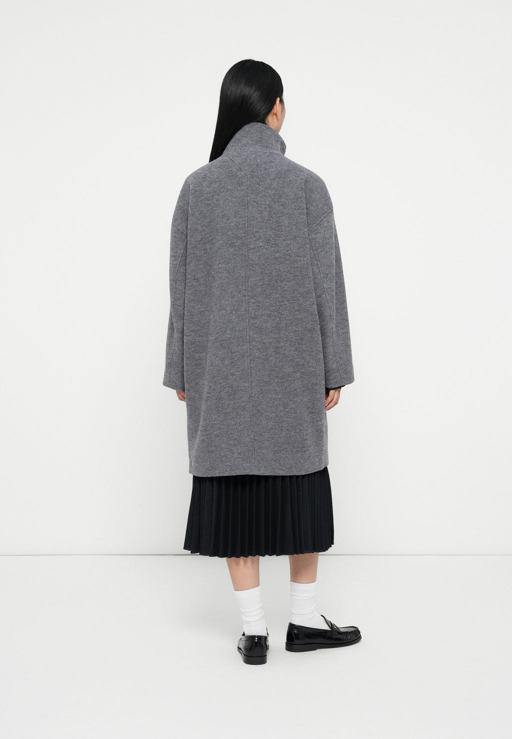 TEXTURE FUNNEL COAT Media 4