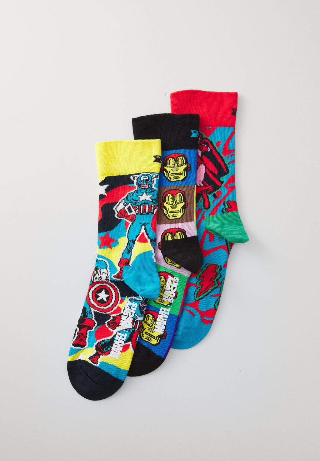 Happy Socks AVENGERS UNISEX 3 PACK