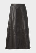 Vero Moda VMOLIVE Long - A-line skirt - chocolate torte