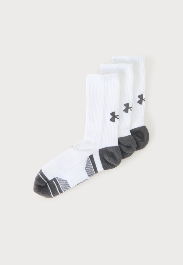 Under Armour NEW PERF TECH UNISEX 3 PACK - Sports socks - white