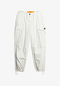 Superdry & Co BAGGY PARACHUTE - Cargo trousers - optic