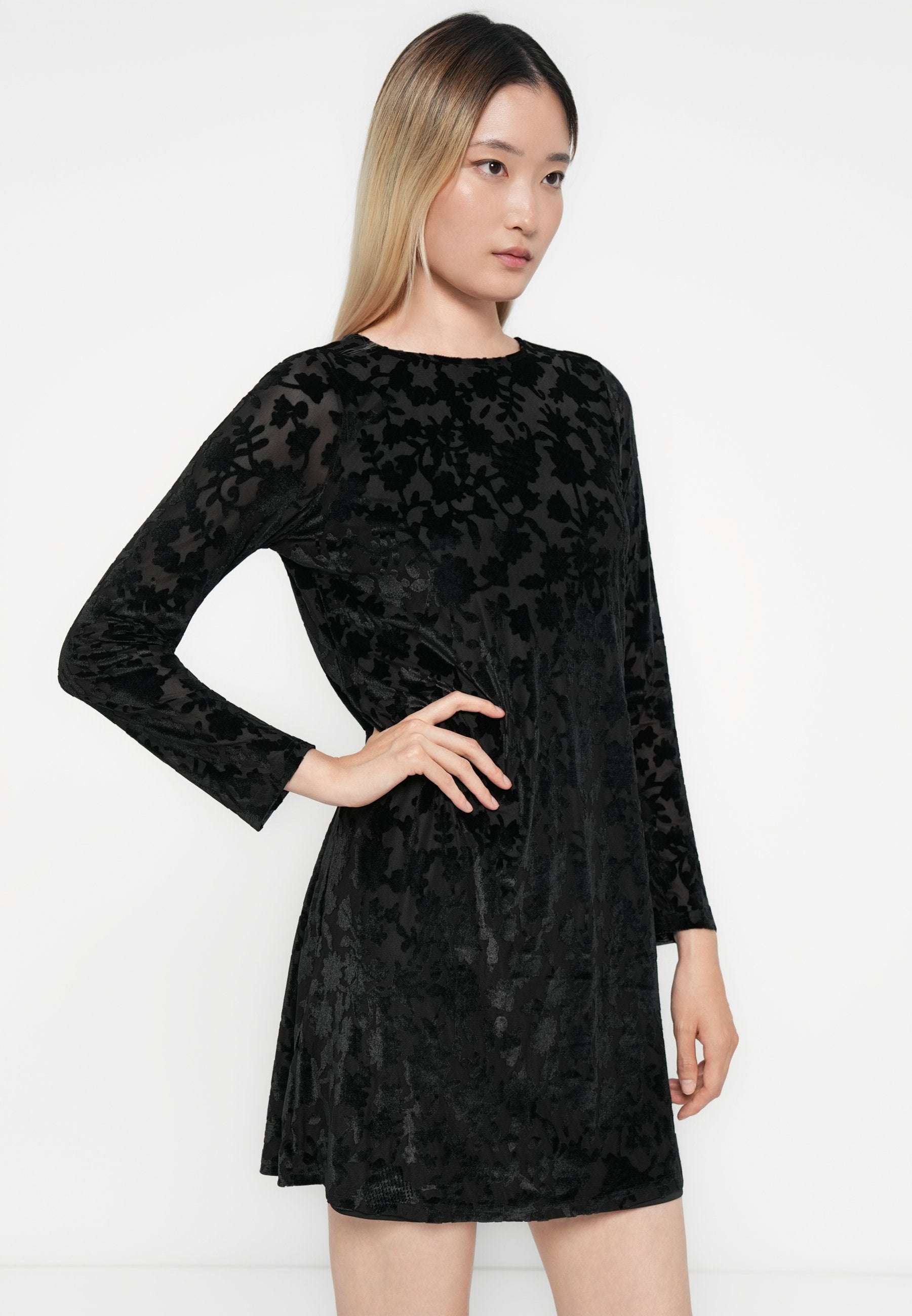 ONLY ONLTHEA FLOCK DRESS