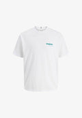 Jack & Jones T- - Print T-shirt - bright white