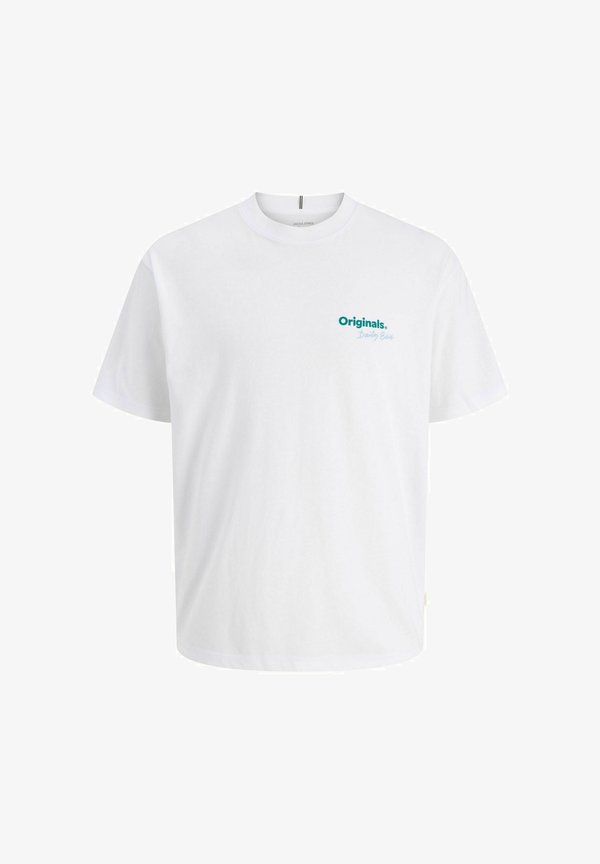 Jack & Jones T- - Print T-shirt - bright white