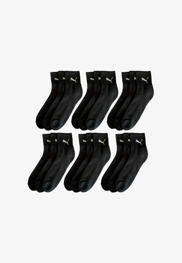 Puma UNISEX 18 PACK - Socks - black