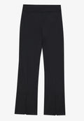 Even&Odd active CROPPED LOW RISE LEGGINGS WITH FRONT SLIT