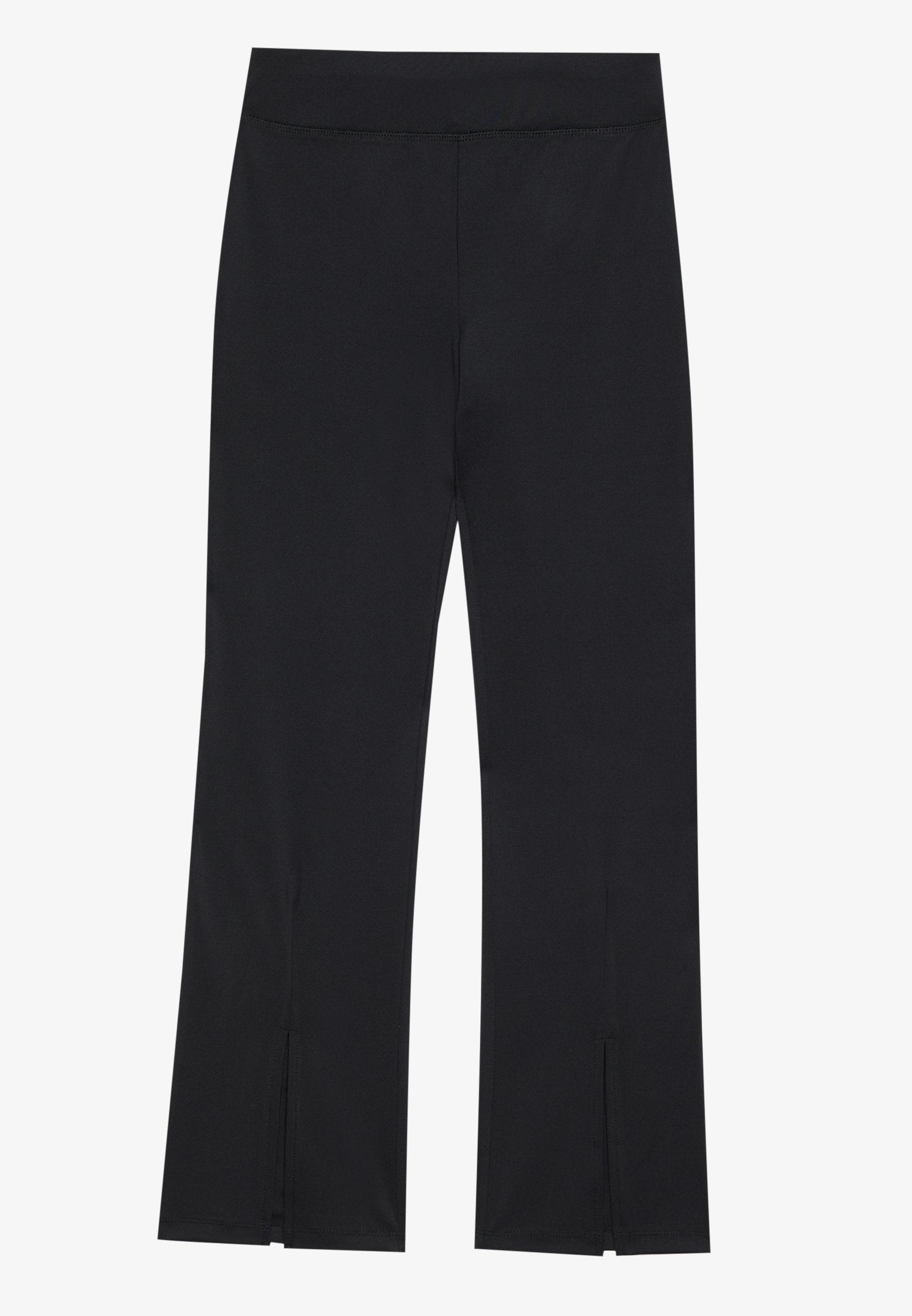 Even&Odd active CROPPED LOW RISE LEGGINGS WITH FRONT SLIT
