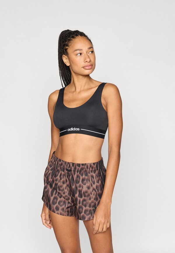 adidas Performance HYPERGLAM LIGHT SUPPORT BRA - Light support sports bra - black