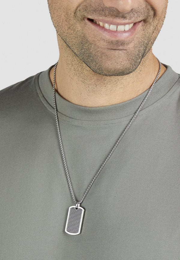 s.Oliver TAG - Necklace - silver