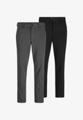 Jack & Jones Classic 2-pack Slim Fit - Chinos - black