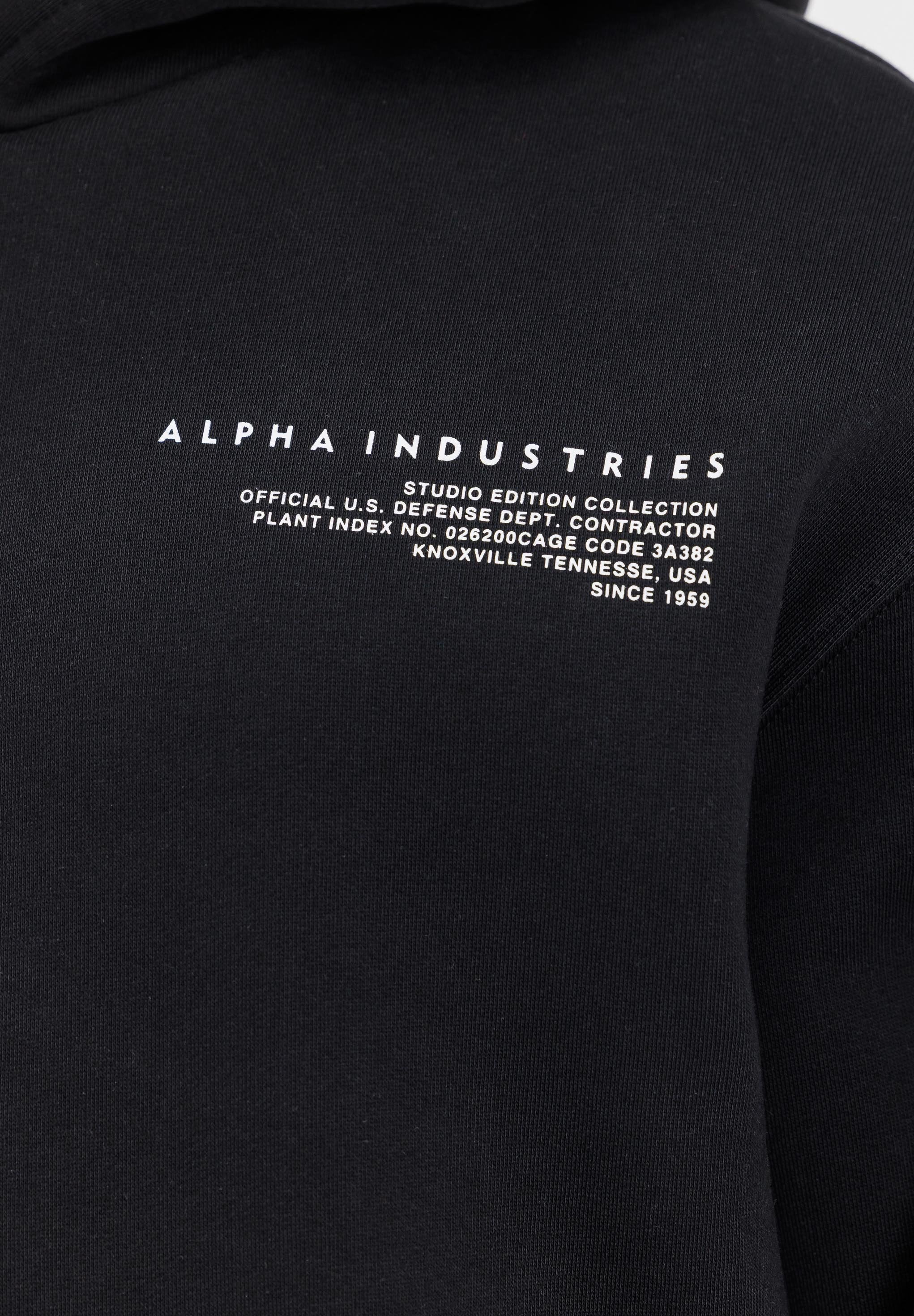 Alpha Industries WORLD LOGO METALLIC BACKPRINT