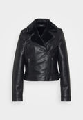 Vero Moda Tall VMHAILEY JACKET - Faux leather jacket - black