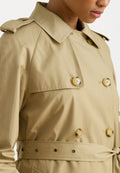 Lauren Ralph Lauren Petite DOUBLE BREASTED BELTED TRENCH COAT