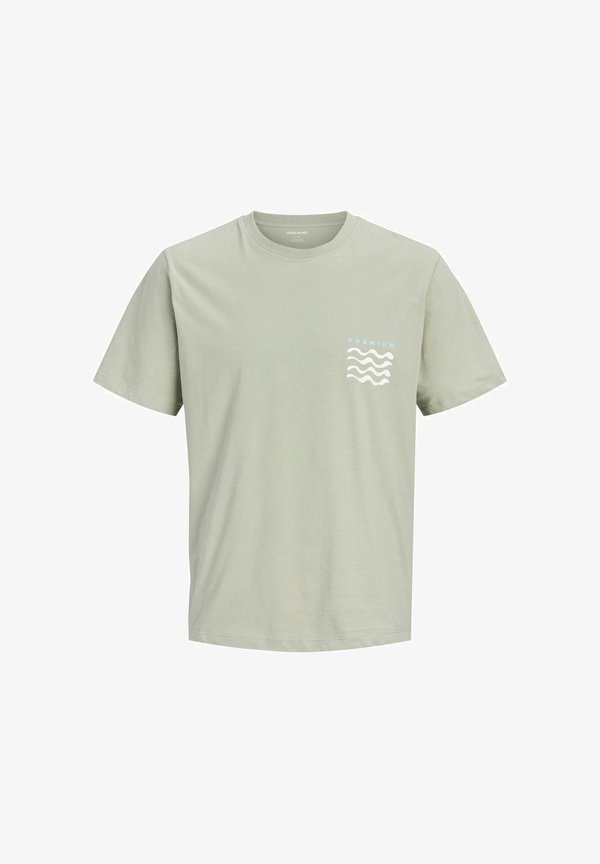 Jack & Jones T- - Print T-shirt - Green