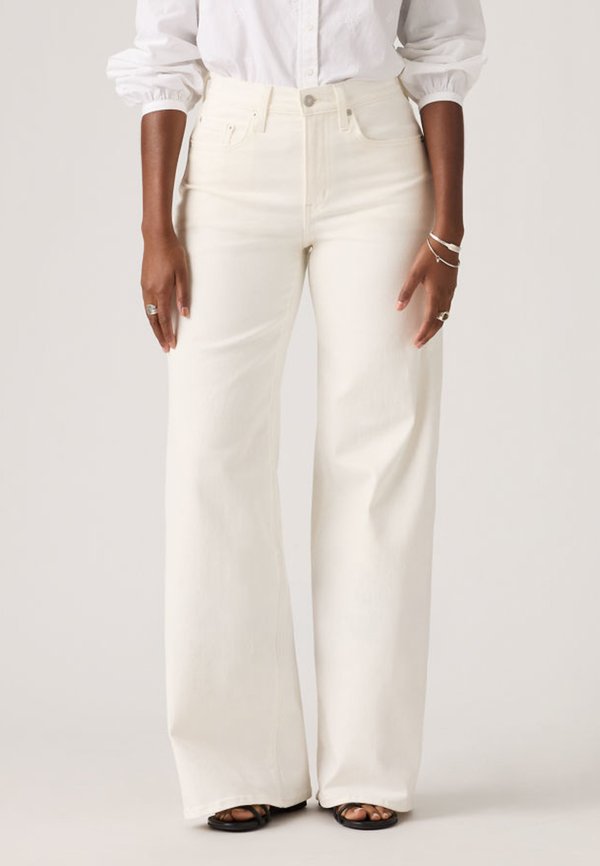 Levi's® 728® HIGH RISE WIDE LEG - Wide Leg - ecru now