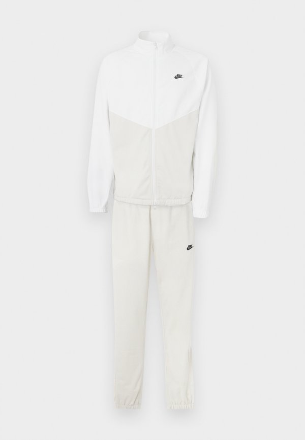 Nike Sportswear SET - Tracksuit - white/grey