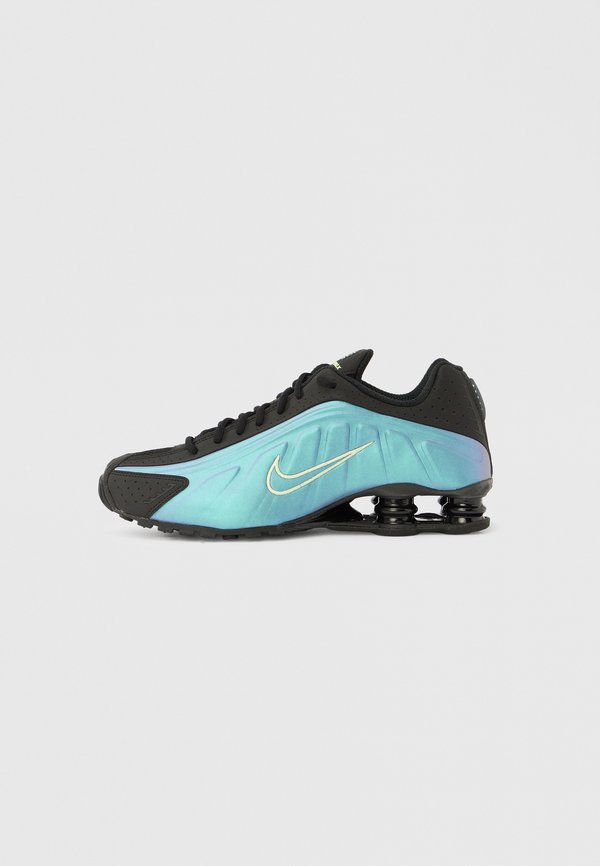 Nike Sportswear NIKE SHOX R4 - Trainers - sapphire/light liquid lime/pencil point/black