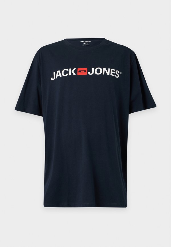Jack & Jones JJECORP LOGO TEE CREW NECK - Print T-shirt - navy