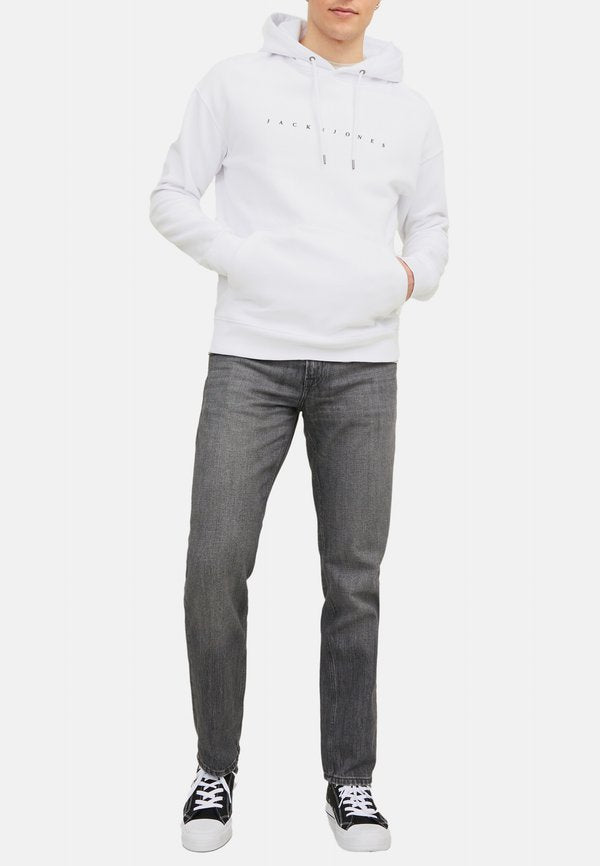 Jack & Jones PRINTED 2 PACK  - Hoodie - beige   weiß
