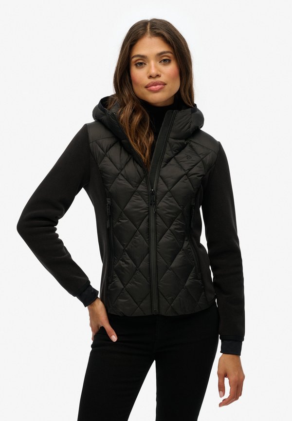 Superdry & Co HOODED HERITAGE STORM  - Winter jacket - black